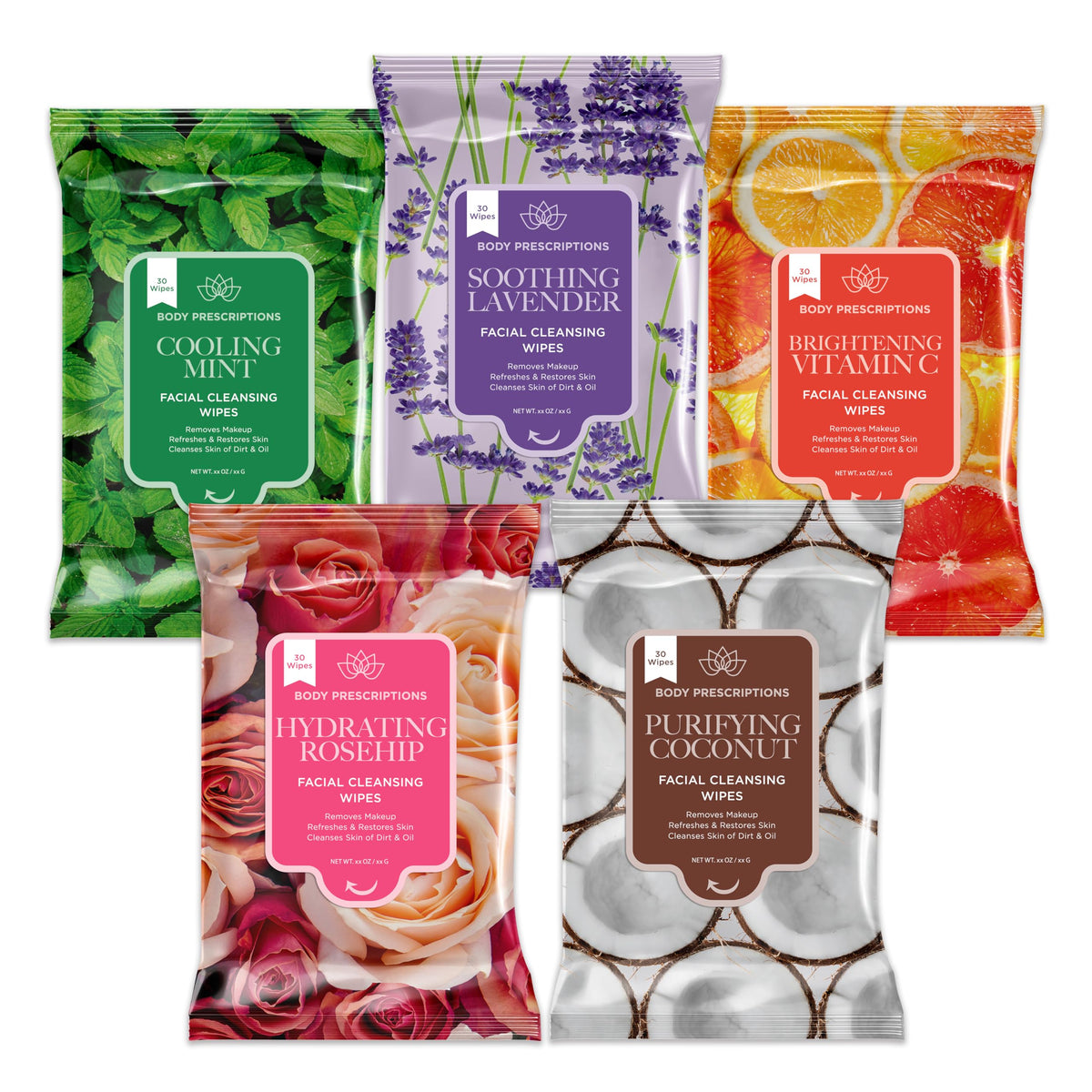 Body Prescriptions front packaging showing bulk resealable pack and branding for convenience