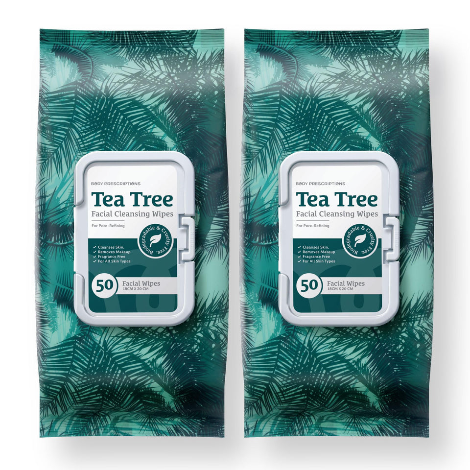 Body Prescriptions front packaging showing resealable two-pack and product benefits