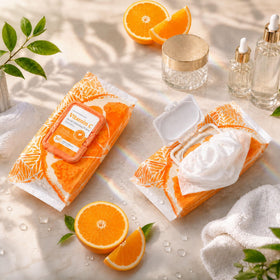 Body Prescriptions ingredient callout showing Vitamin C emphasis for brighter-looking skin