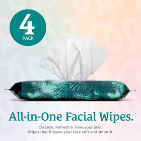 Body Prescriptions wipe removing mascara from lashes demonstrating effective eye makeup removal