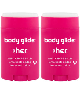 BodyGlide front packaging showing brand and gentle protection benefits