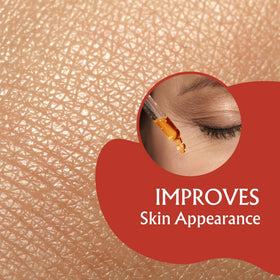 BodyJ4You massaging oil into hair pre-shampoo for shine and strength benefit