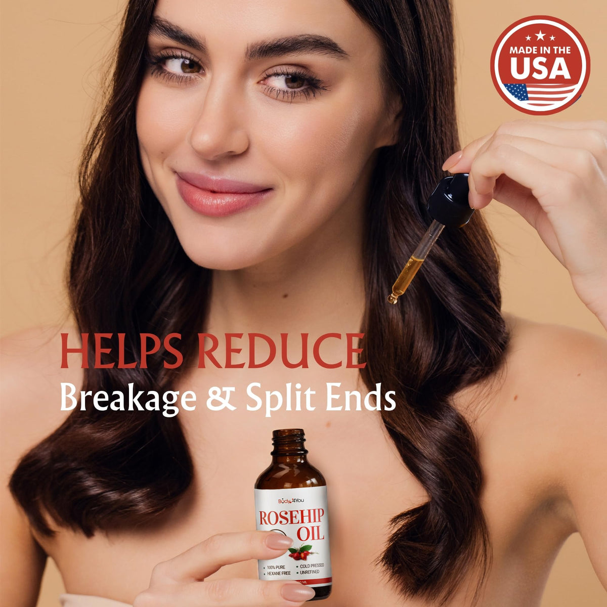 BodyJ4You label close-up with USDA organic seal signaling purity and trust benefit