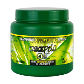 BOÉ COSMETICS CrecePelo front tub showing label and large 36 oz size for value