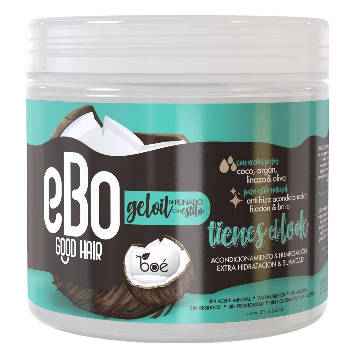 BOÉ COSMETICS bottle front view showing label and styling benefit