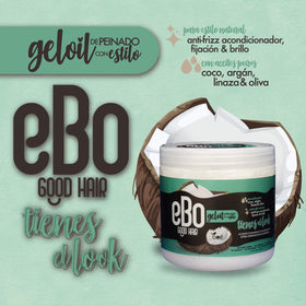 BOÉ COSMETICS finished hairstyle showcasing defined, frizz-free look