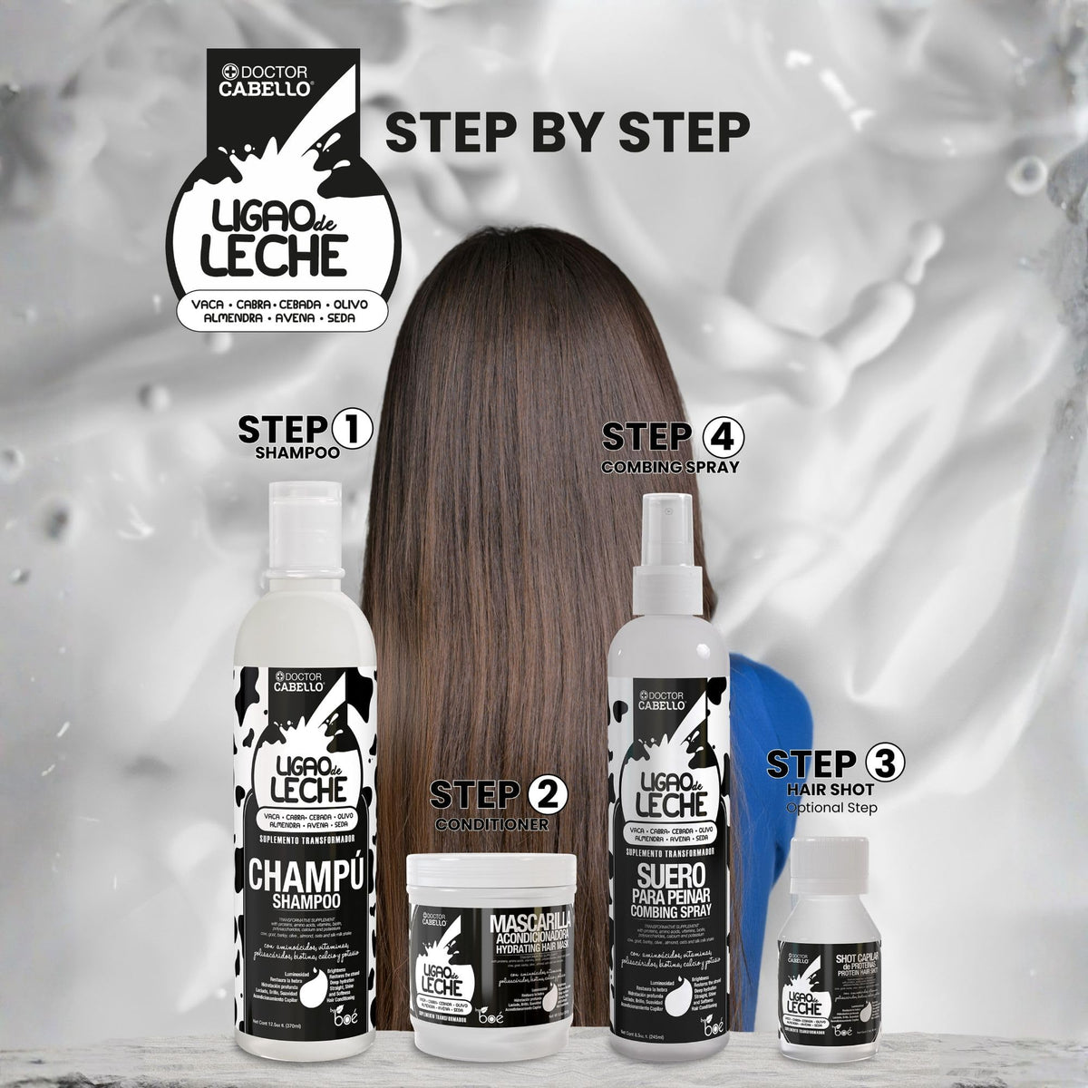 BOÉ COSMETICS shampoo bottle closeup highlighting gentle cleansing without sulfates