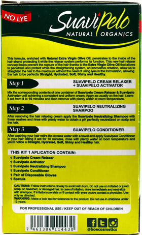 BOÉ COSMETICS close-up texture of relaxer cream showing smooth, creamy hydration