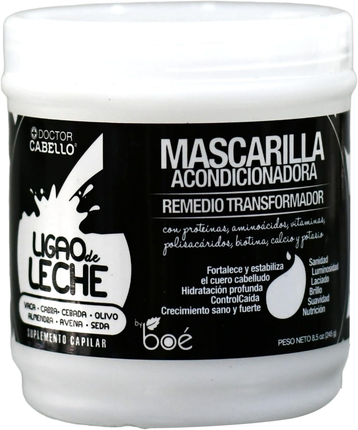 BOÉ COSMETICS texture view of mask cream spread that demonstrates moisture delivery