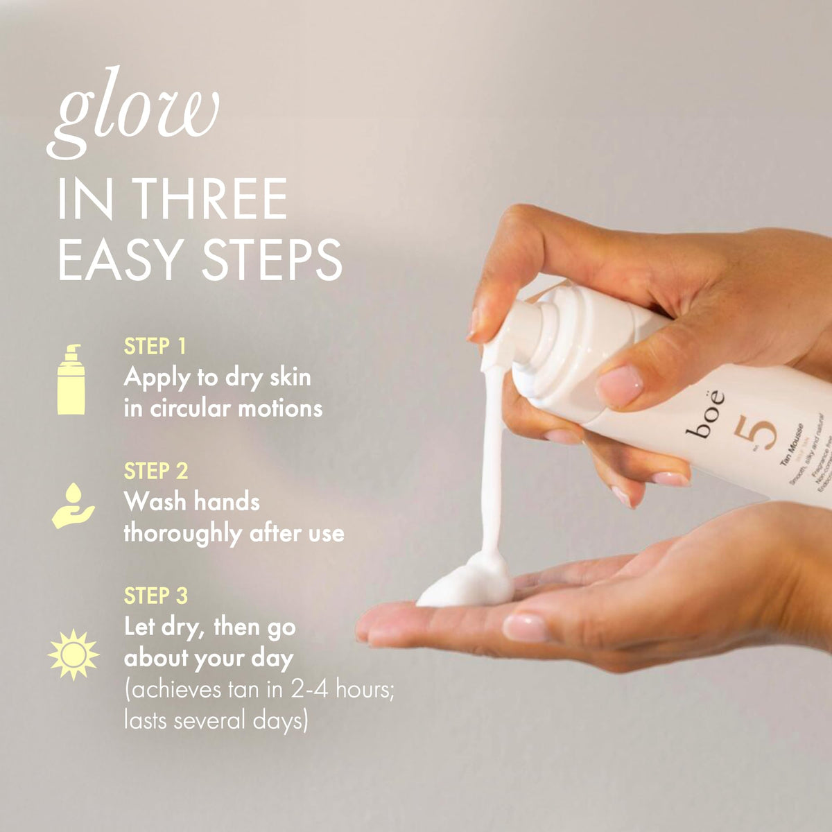 Boë placed on bathroom vanity in lifestyle scene inspiring daily routine use