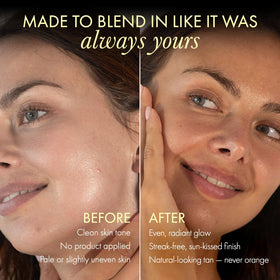 Boë whipped foam texture close-up showing lightweight, even spread benefits