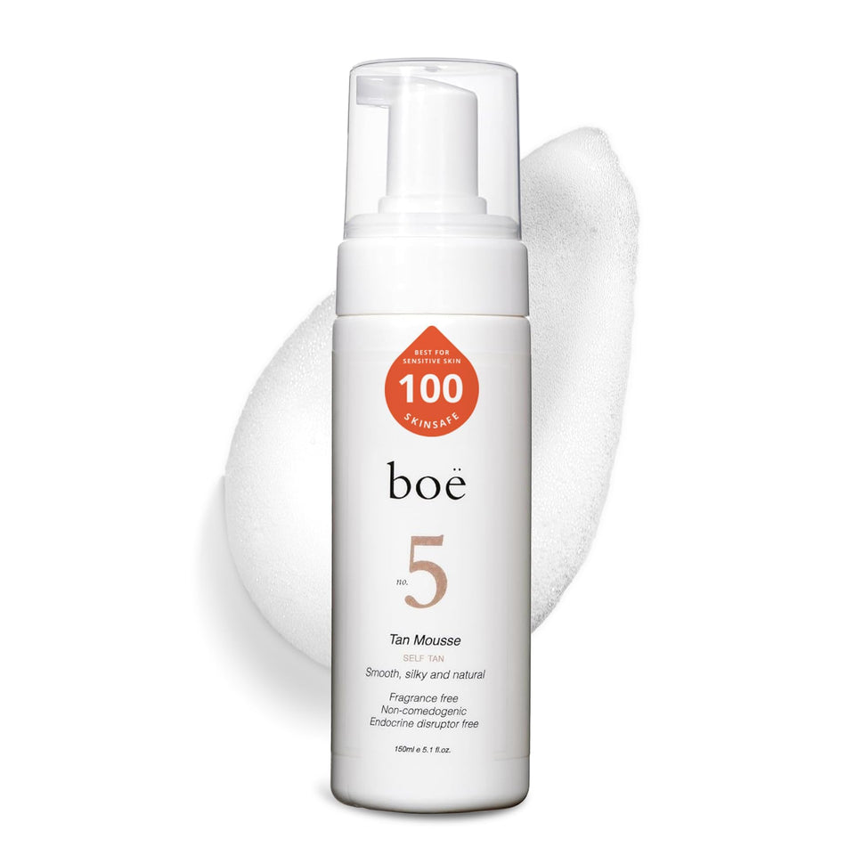 Boë No.5 front packaging showing product and clean design, promotes trust