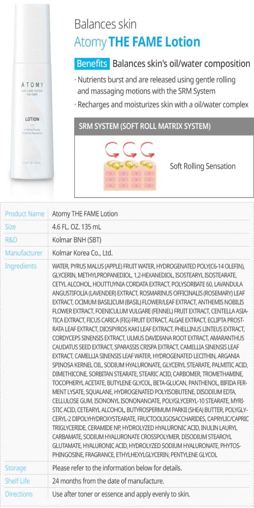 bola nymphea lotion pump dispensing droplet for quick hydration
