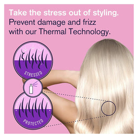 BOLD UNIQ before and after images showing reduced brassiness and cooler tone