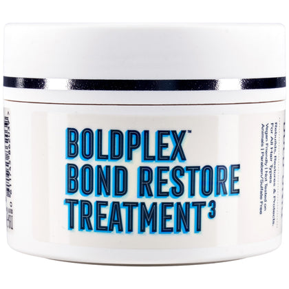 BOLD UNIQ jar front view showing BoldPlex branding and treatment benefit