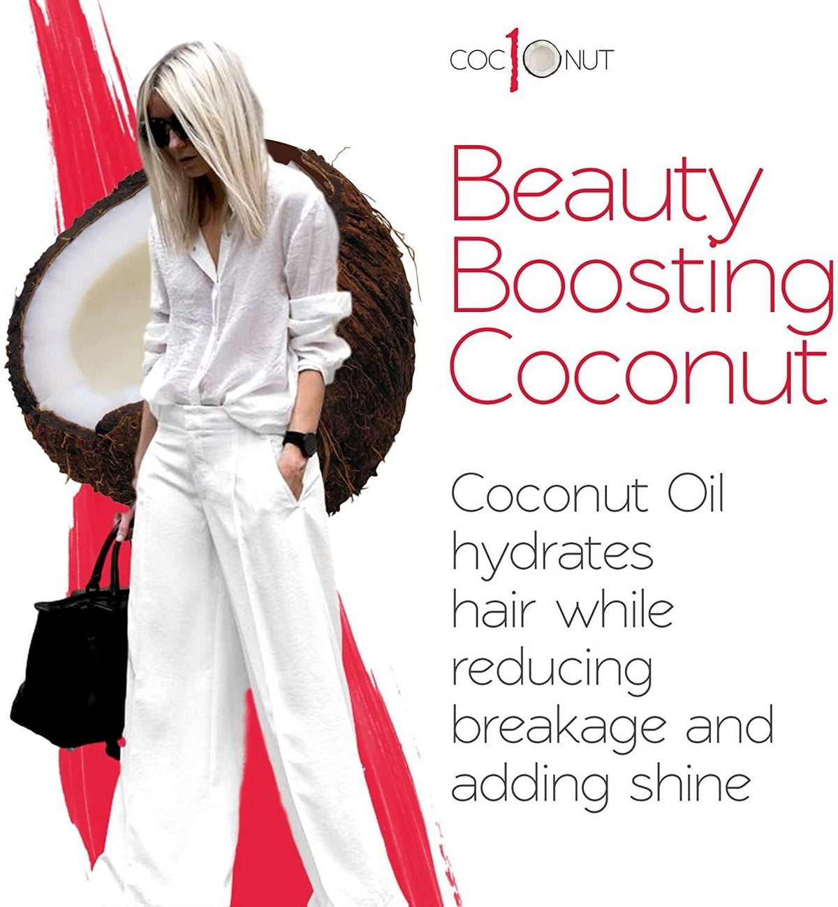 BOLD UNIQ bottle in hand demonstrating 8.45 fl. oz. convenient size