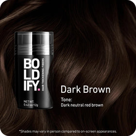 Boldify open dispenser demonstrating controlled application for neat coverage