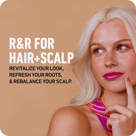 Boldify before and after hair comparison showing added volume and cleaner appearance
