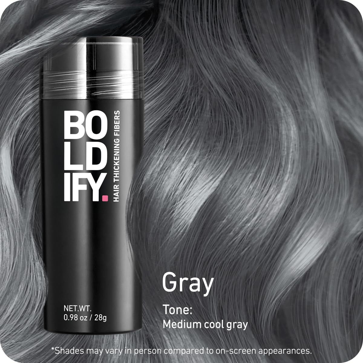 Boldify fiber texture close-up showing plant-based fibers for natural volume