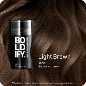 Boldify fiber texture close-up revealing fine plant-based strands for natural blend