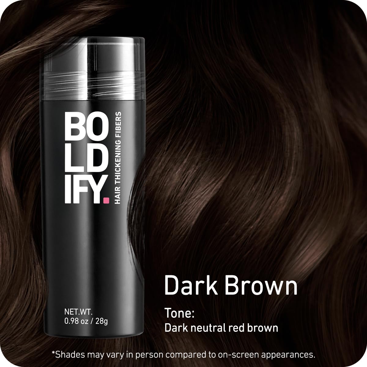 Boldify fiber texture close-up showing soft plant-based strands and natural finish