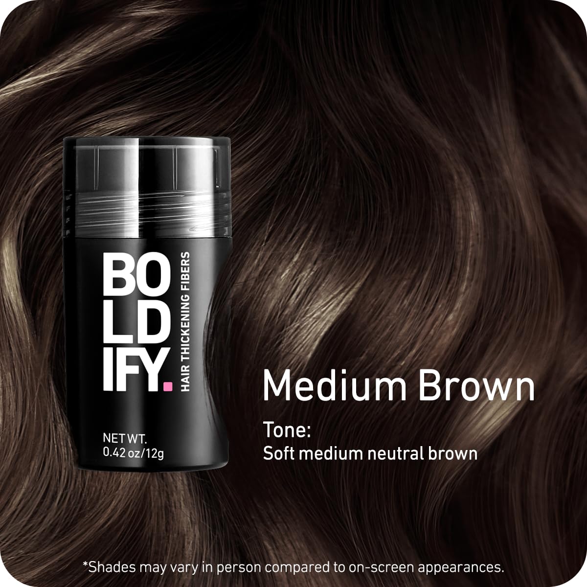 Boldify fiber texture close-up highlighting plant-based, natural look