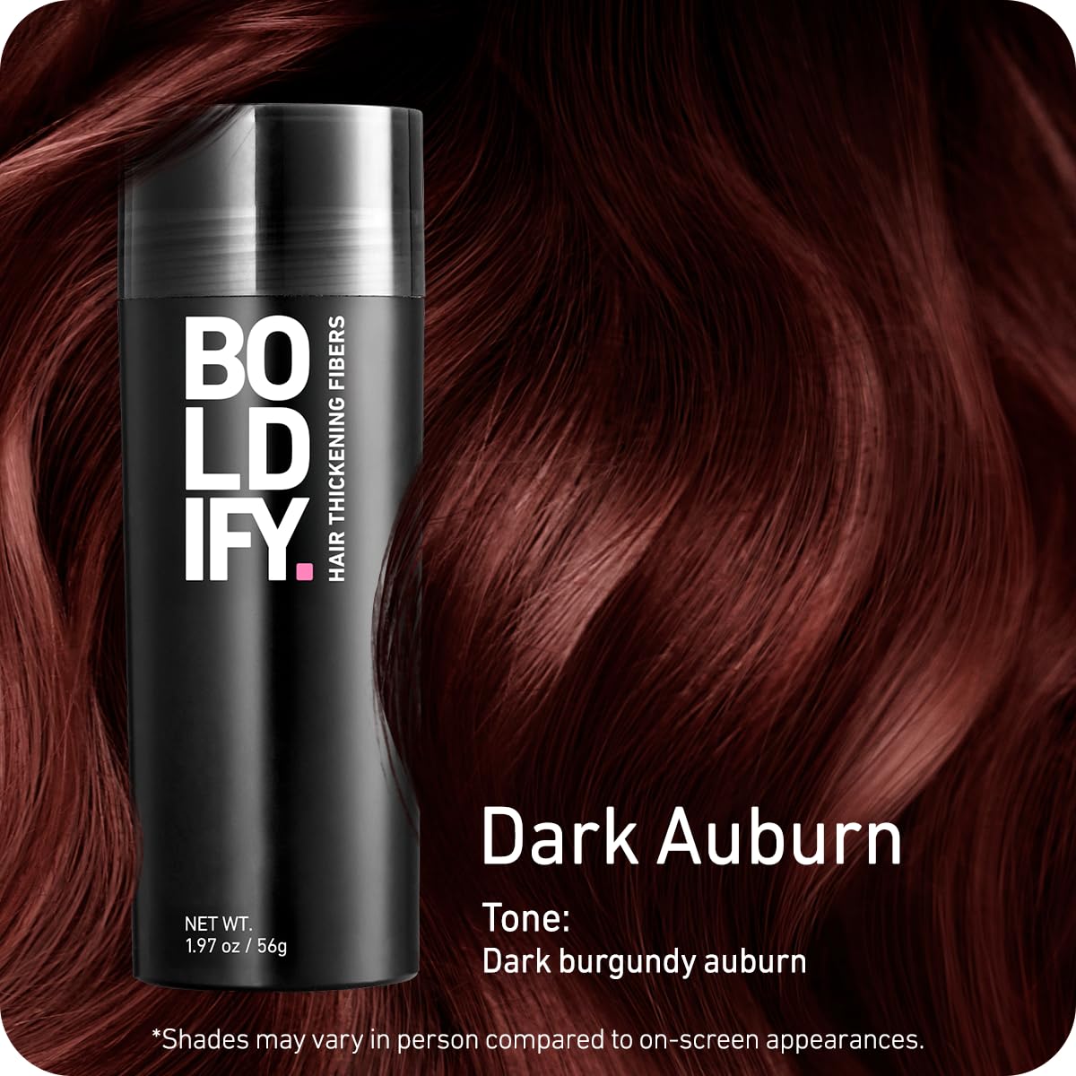 Boldify hair fibers texture close-up showing fine strands and natural blending benefit