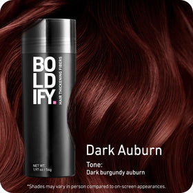 Boldify hair fibers texture close-up showing fine strands and natural blending benefit
