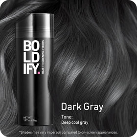 Boldify fiber texture close-up highlighting natural finish benefit