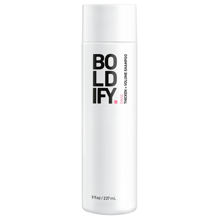 BOLDIFY front packaging 8oz bottle showing product benefits and size