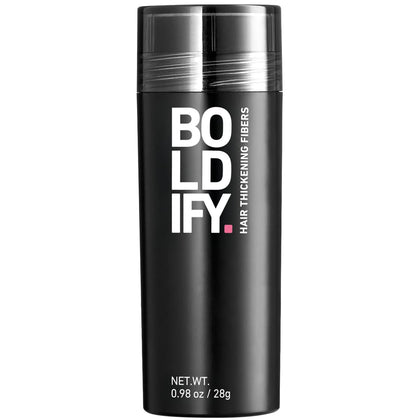 Boldify front packaging showing 28g medium brown and benefits