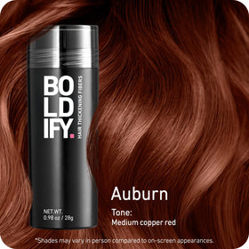Boldify powder closeup texture showing plant-based fibers and blendable finish