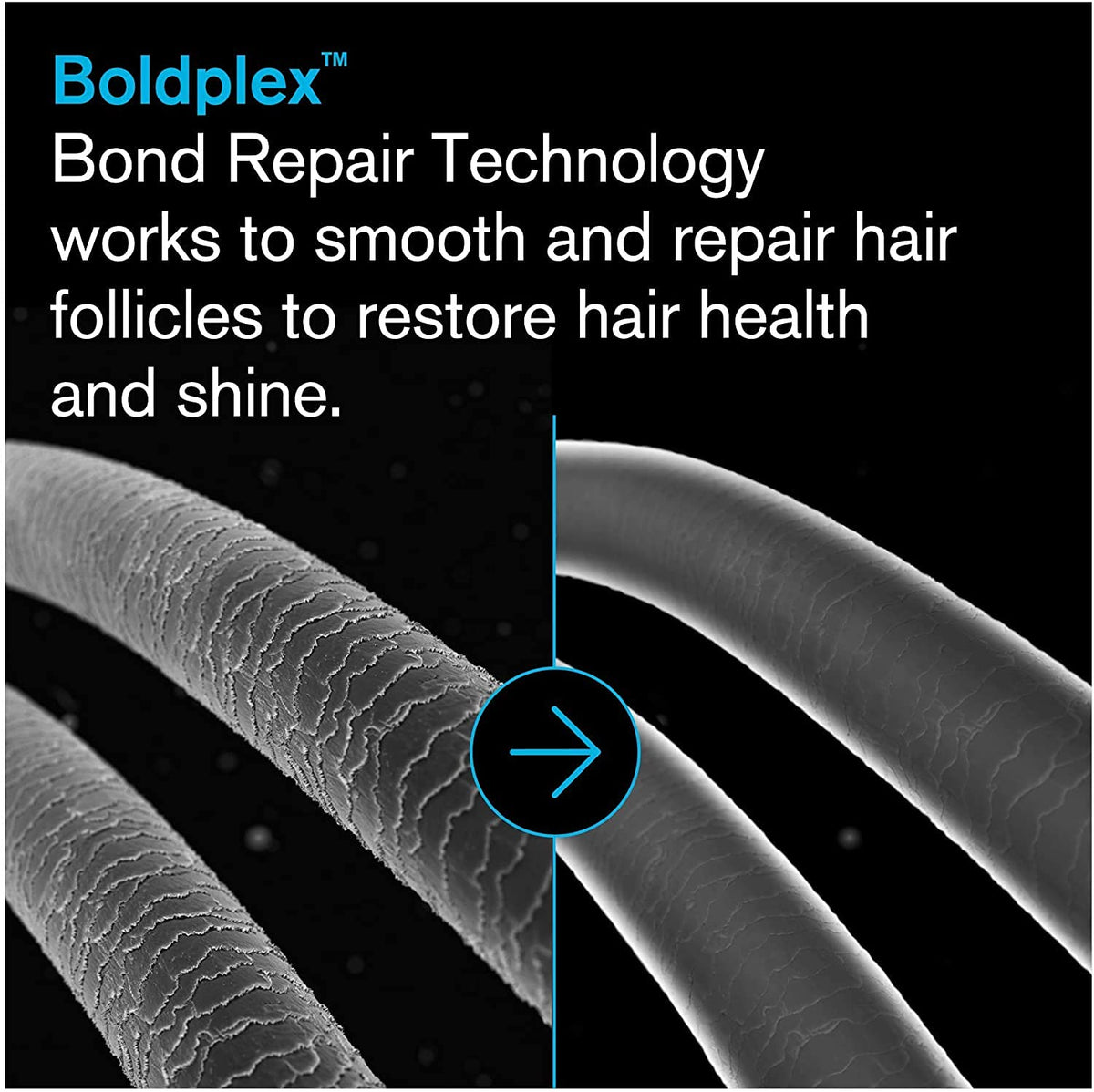 Bold Uniq applied to damp hair to strengthen and detangle