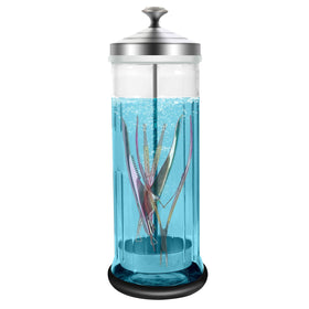 BOMOQING jar on a salon counter in lifestyle setting, keeping workspace tidy and professional