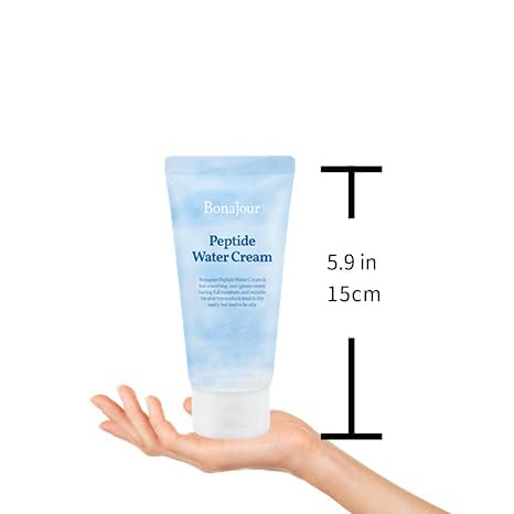 BONAJOUR size comparison on skin showing visible smoothing benefit