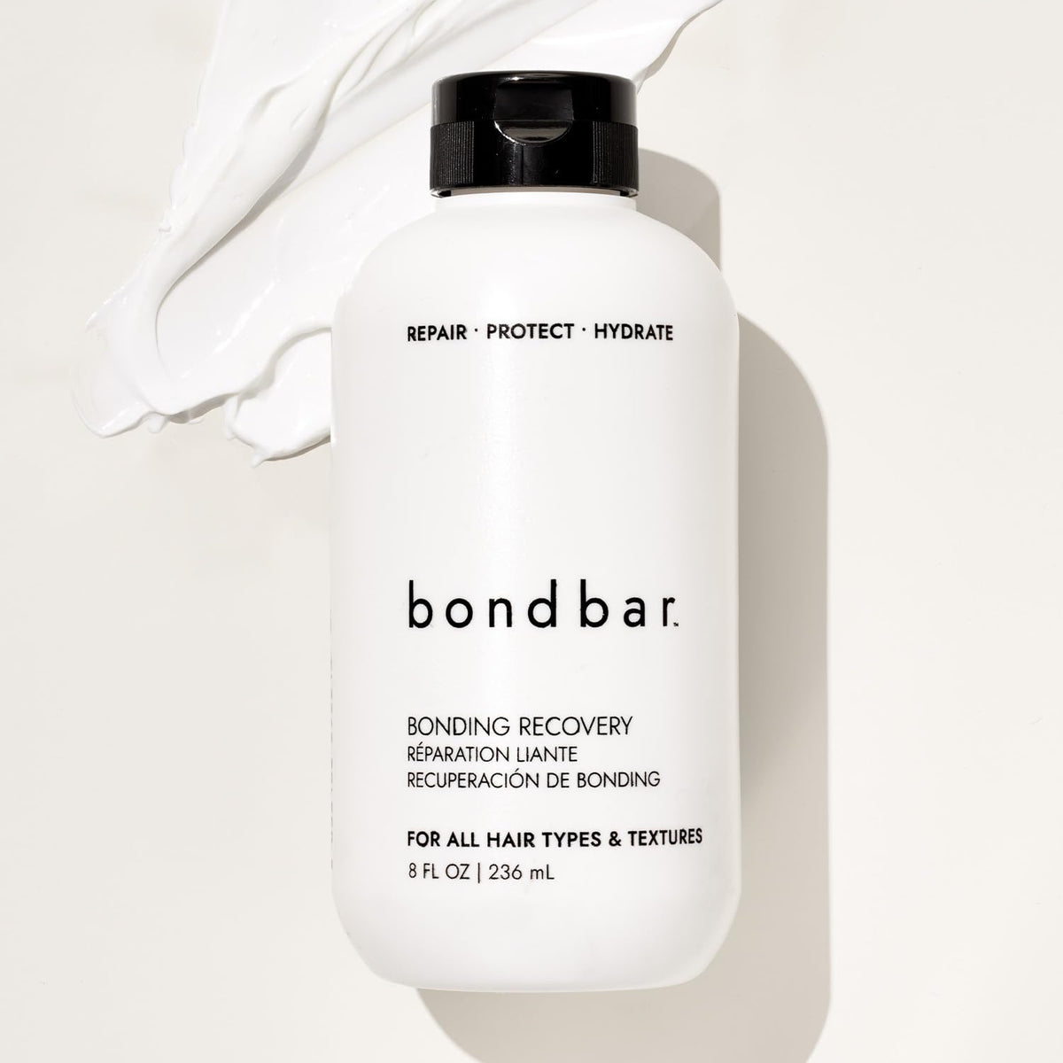 Bondbar texture close up showing creamy formula for deep hydration benefit