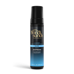Bondi Sands front packaging showing foam bottle and benefits