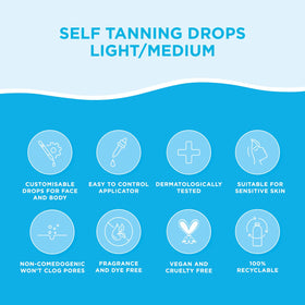 Bondi Sands on vanity in lifestyle scene suggesting easy skincare integration