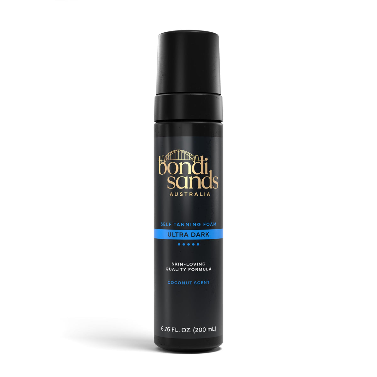 Bondi Sands front packaging showing bottle and branding for easy identification and trust