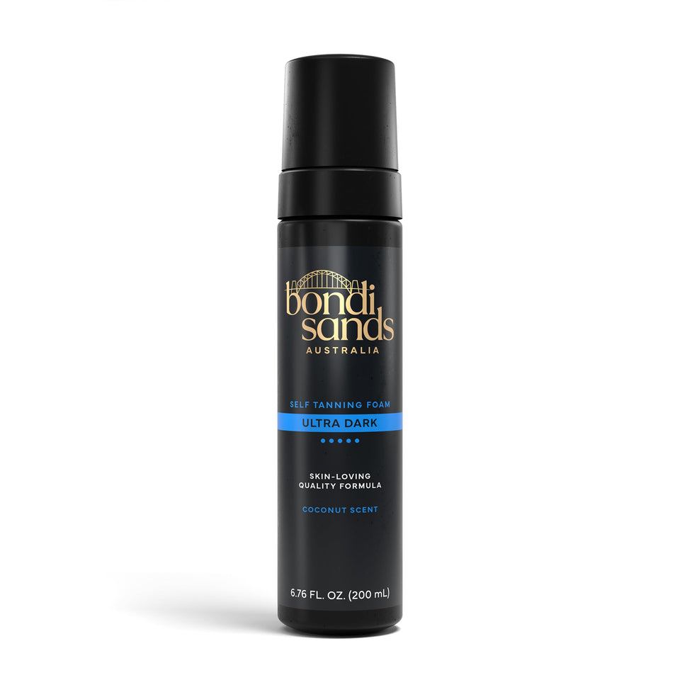 Bondi Sands front packaging showing bottle and branding for easy identification and trust