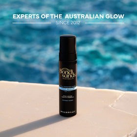 Bondi Sands ingredients label highlighting aloe vera and coconut for hydration