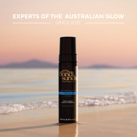 Bondi Sands product flatlay with aloe vera and coconut ingredients indicating hydration