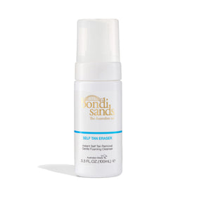 Bondi Sands front packaging showing product and benefit of fast tan removal