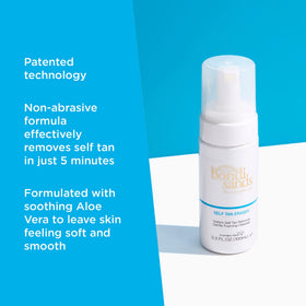 Bondi Sands cream texture close-up showing moisturizing, gentle cleansing action
