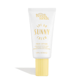 Bondi Sands front tube showing SPF 60 and compact travel benefit