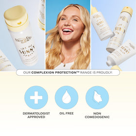 Bondi Sands mist spray action demonstrating even, fast application benefit