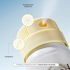 Bondi Sands texture close-up highlighting fine, non-greasy hydration