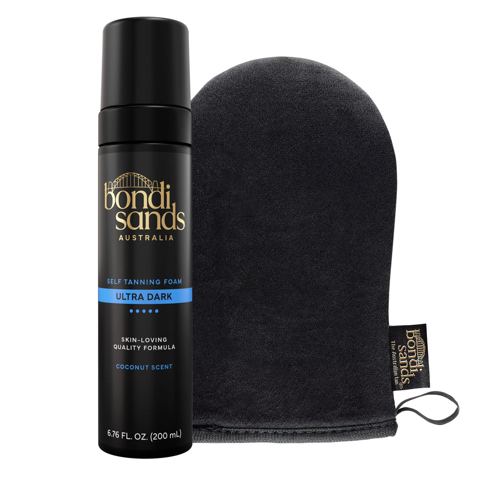 Bondi Sands bottle front packaging showing product and branding for clear identification