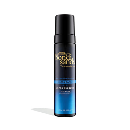 Bondi Sands front packaging showing product for quick 1-hour tan