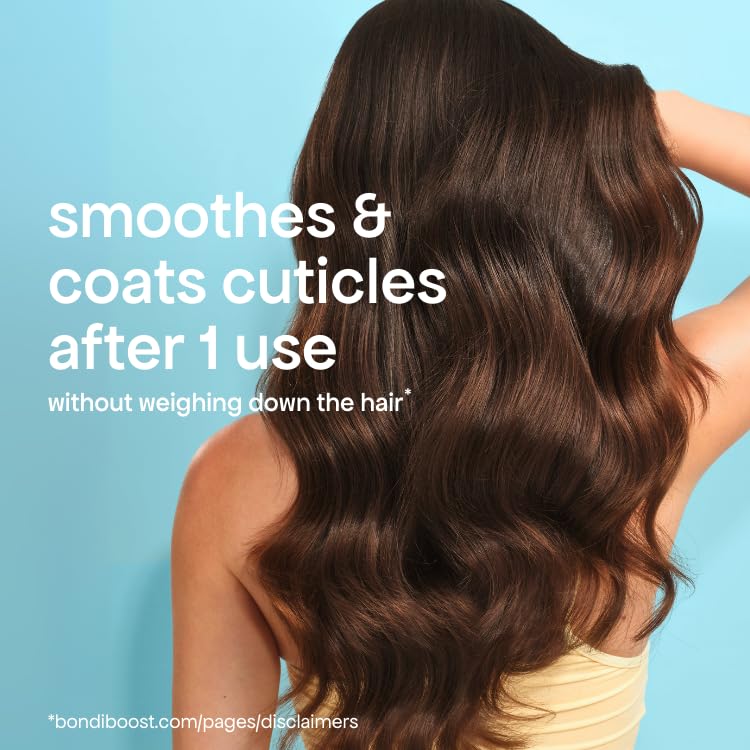 BONDIBOOST before and after split ends comparison showing improvement